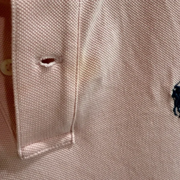 Polo Ralph Lauren Pink Mini Mesh Polo Dress. medium - Picture 8 of 9